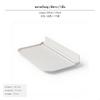 Foldable Shelf Strong Load Bearing Plastic Floating Wall Rack Adaptable Space