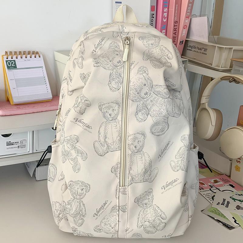 Children's Schoolbags Elementary School Students Junior High School Girls Large Capacity Print High School Students