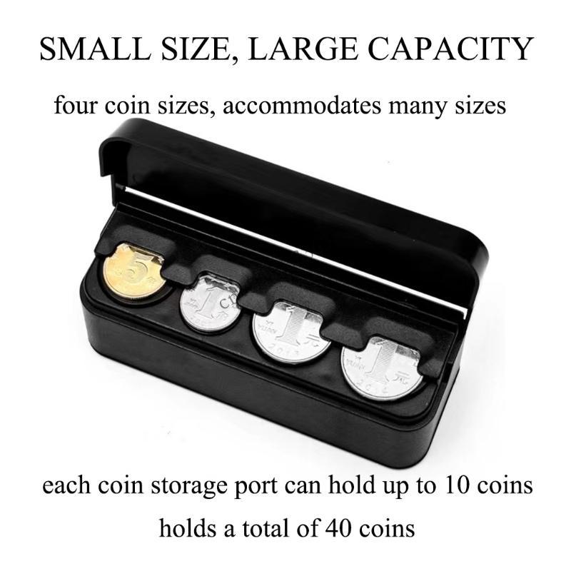 

090E Creative Coin for Case Storage Box with Lid Versatility for Vehicles Small C China Mainland