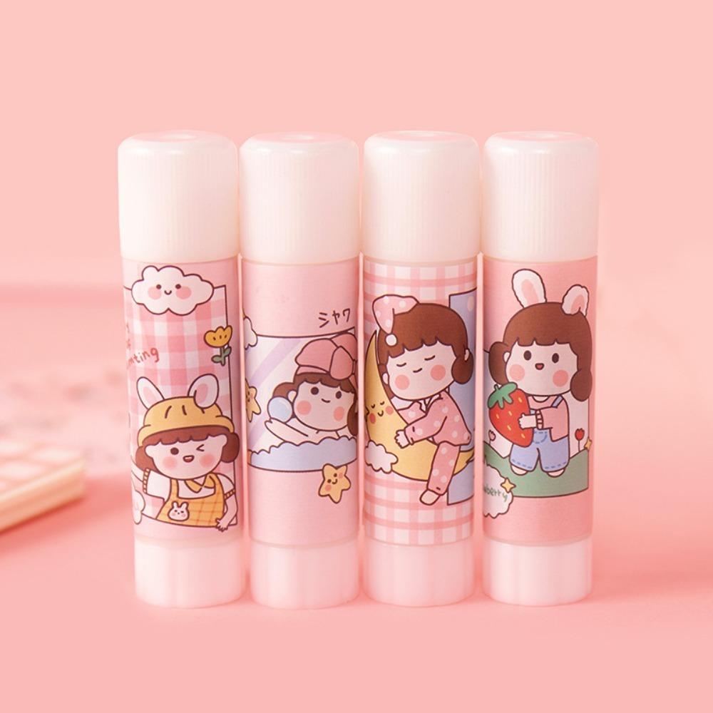 PVA Children Art Craft Supplies Solid DIY Tools Cute Office Glue Stick