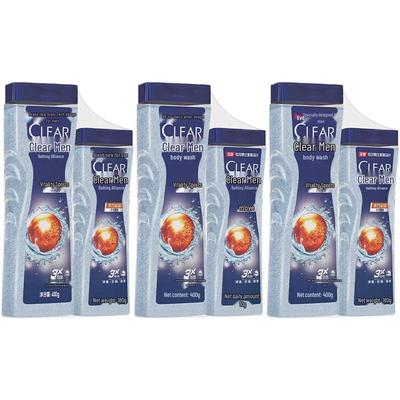 Clear Men Balancing Oil Control Active Sport Shower Gel