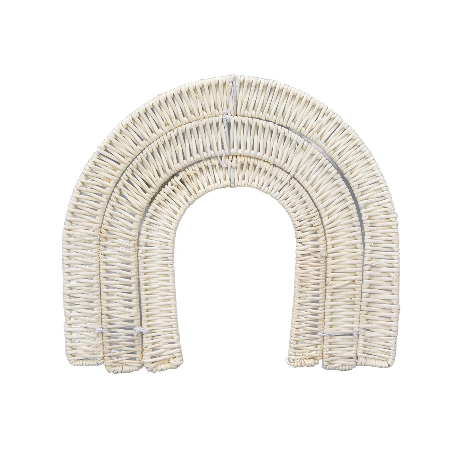 Плетеное настенное подвесное украшение из ротанга, подвеска в спальню, ручная работа, настенное украшение для дома, для гостиной