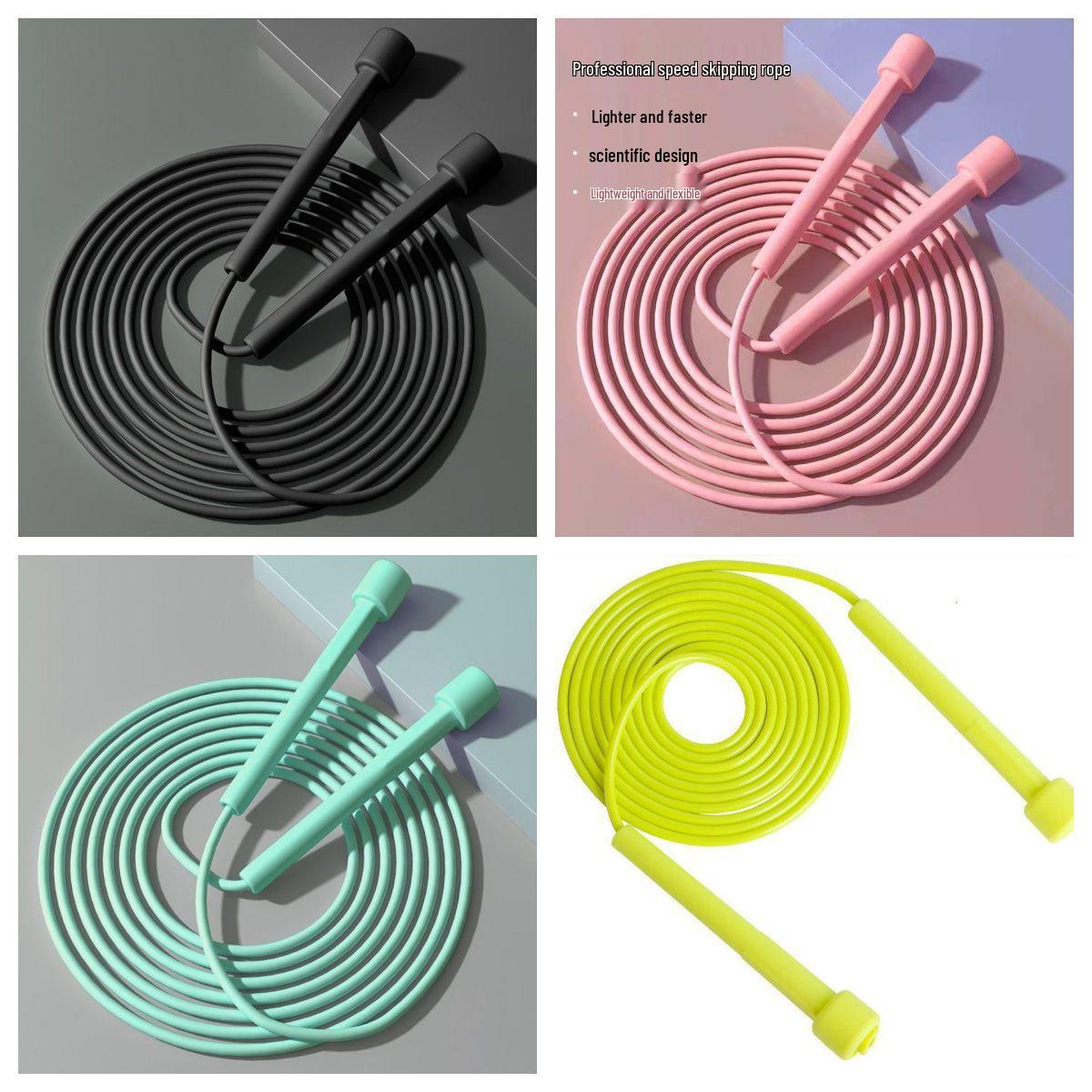 

Fat Burning Fitness Skipping Rope for Students: Ideal for Elementary to Junior High School Training Pink Standard