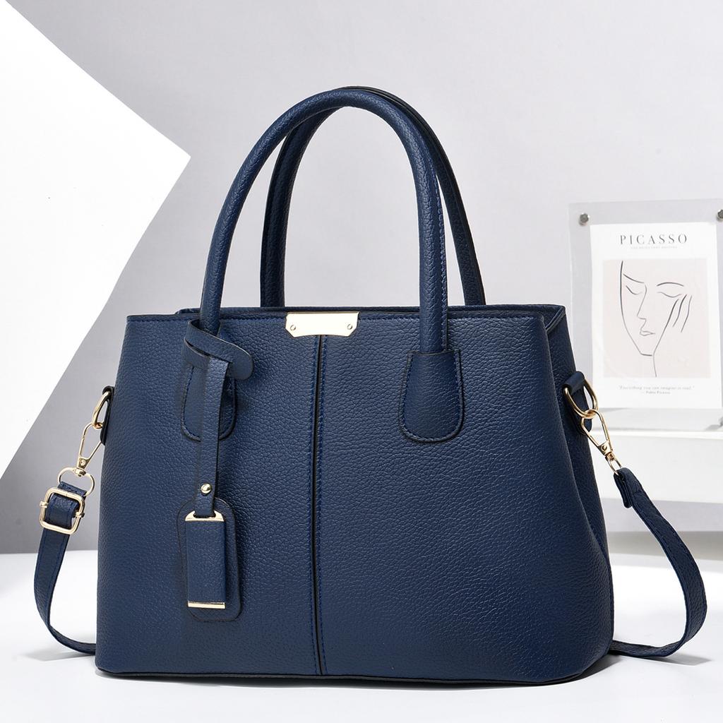 Big bag New fashion handbag Middle-aged mother bag Large capacity shoulder bag Crossbody bag Women's bag