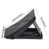Steel Wheel Chock Convenient Metal Wheel Chock Block for Trucks SUV Car