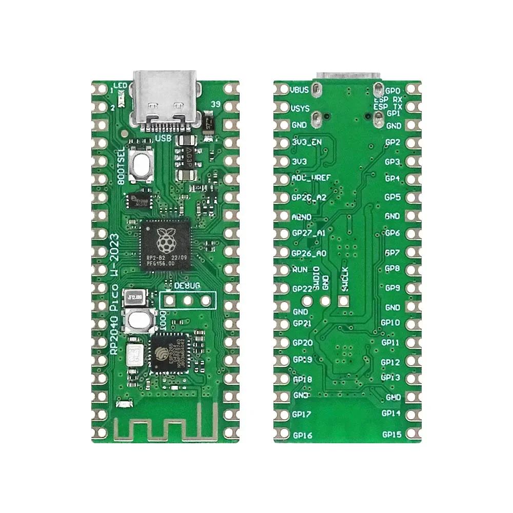 Raspberry Pi Pico Board RP2040 PICO W Dual-Core 264KB ARM Low-Power Microcomputers High-Performance Cortex-M0+ Processor