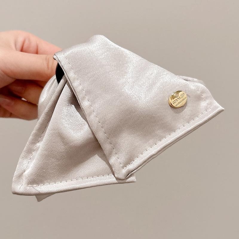 Sweet Elegant Shell Triangle Grab Clip Women's Back of Head Hair Multi-volume Hairpin New Shark Clip Hairpin Headwear