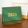 Stable Base 2026 Desktop Calendar Writable Memo Standing Flip Calendar  Time Management