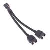 1Pc Computer Motherboard Usb Extension Cable 9 Pin 1 Female To 2 Male Y Splitter Audio Hd Extension Cable For Pc Diy 15Cm