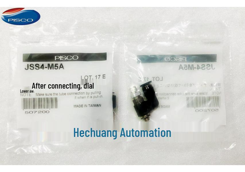 Brand New PISCO Japanese Universal Throttle Valve Speed Controller JSS4-M5A/JSS4-M5B Genuine