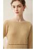 Lekasha Women's 100% Pure Cashmere Loose Long Sleeve Pullover Sweater - Solid Color for Autumn & Winter