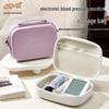Portable EVA Hard Shell Blood Pressure Monitor Storage Bag: Large Capacity, Organized, Travel-Friendly