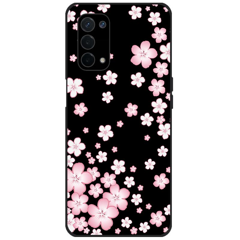 Phone Cases For Oppo A54 A74 A93 A93s 5G Case Silicone Soft TPU Protective Back Cover For Oppo A74 4G Case Cute Cat Bag Bumper