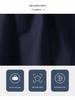 Women's British Style Mid-Length Trench Coat - 2025 Korean Edition for Spring & Autumn, High-End Straight-Cut Design