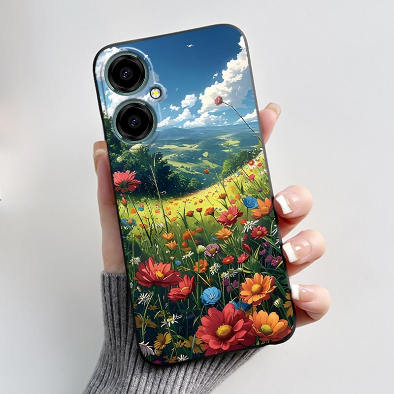 

For BLU G64 Casing For BLU G64 Case Aesthetic Luxury Cute Cool Boys Girls Black Matte Soft TPU Silicone Phone Back Shell Cover BLU G64