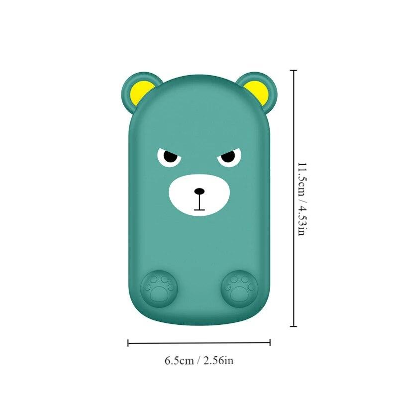 1Pc Cartoon Animal Mobile Phone Creative Desktop Bracket Cute Gift Can Be Raised Folded Desktop Tablet Bracket Mini Portable