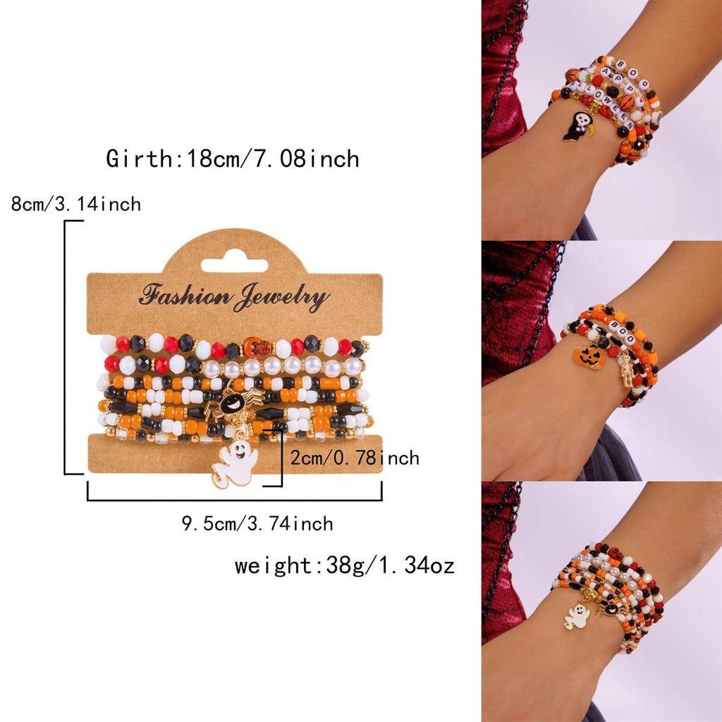 Halloween Ghost Death God Alloy Pendant Set Handcrafted Jewelry For Men And Women