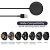 Bezdrátová nabíječka hodinek Kompatibilní pro Samsung Galaxy Watch 5 Pro 5/4/3 Active 2/1 Gear Sport/S3 Přenosná nabíjecí dokovací stanice