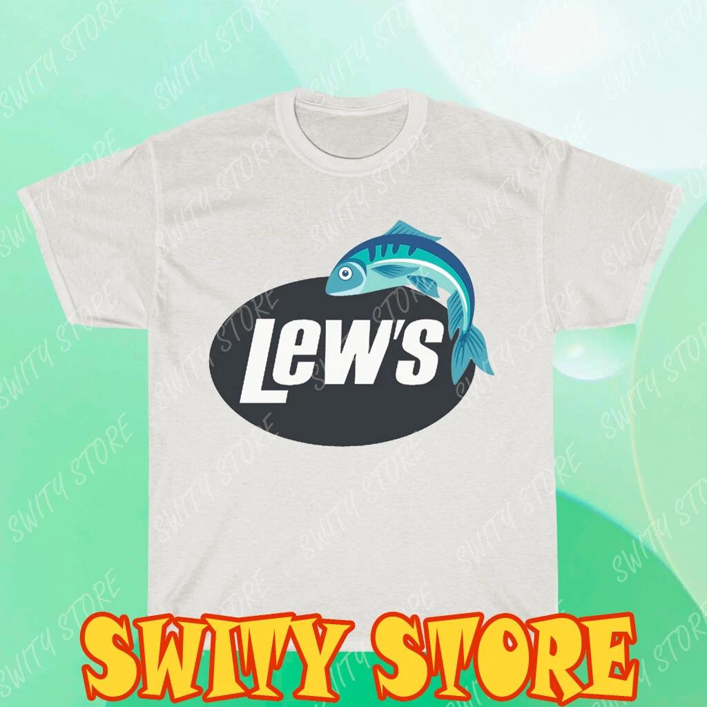 Lew s Fishing Tackle Логотип Мужская футболка Футболка с логотипом Смешная Размер от S до 5XL L