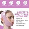 Post Surgery Chin Strap Bandage with Graphene Double Chin Reducer Facial Lifting Strap for Jowl Tightening Oral Maxillofacial Surgery