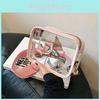 Stylish Urban Chic Transparent Square Shoulder Bag Soft Pvc Jelly Bag