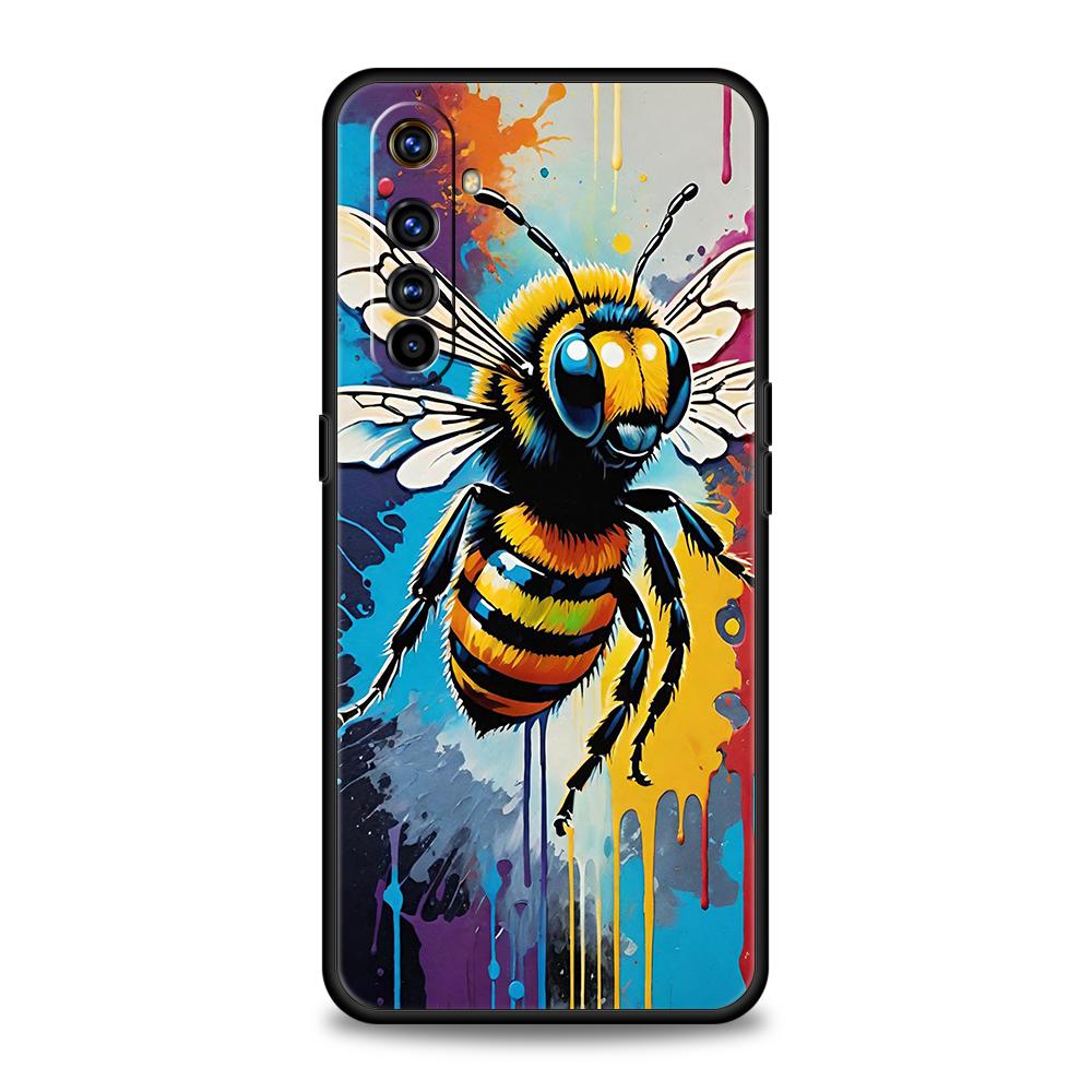 

Bugs Bees Scientific Decomposition Phone Case For Oppo A3S A15 A17 A31 A95 Find X5 X6 A54 A53 A52 Reno 6 7 8 Pro Soft TPU Cover Oppo Reno7 5G