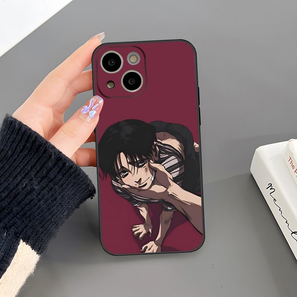 Anime Kill Stalker Phone Case For Iphone 16 Plus 15 14 Pro Max 13 Mini 11 12 Xr X Xs 6 7 8 SE Plus Back Cover