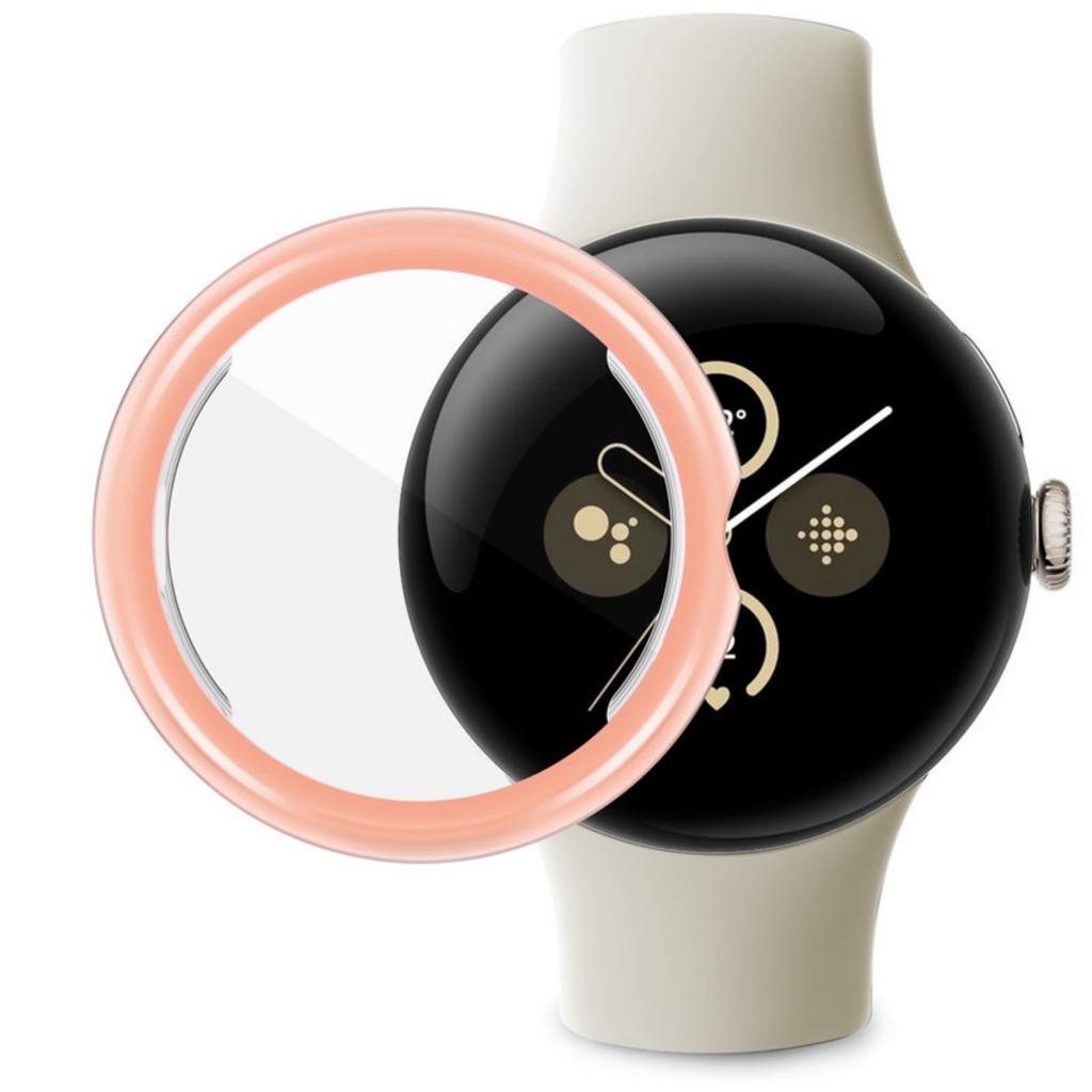Watch Case Tempered Glass Screen Protector for Watch 1/2 Gen Smartwatch Scratch Proof Protective Cover Sleeve