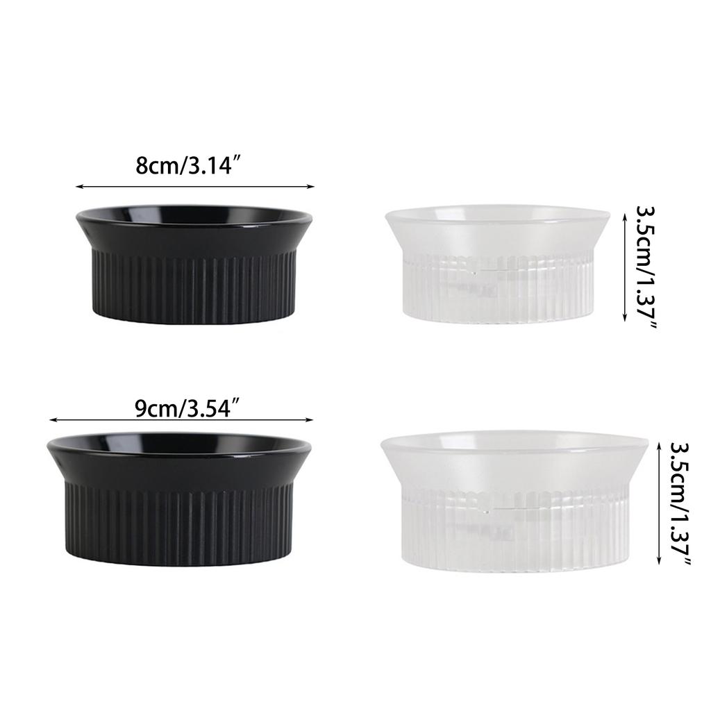 Coffee Tamper Coffee Accessories Dosing Funnel Coffee Machine Adapter Rings Plastic Material Coffee Dosing Rings