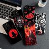 Cover for Samsung Galaxy S22 S21 S20 Fe Ultra S9 Plus + A13 A22 M21 M31 M55 M15 Phone Case Pain Itachi Uchiha Narutos Akatsuki