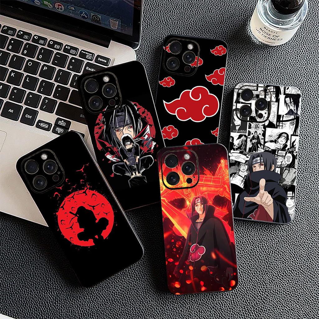 Cover for Samsung Galaxy S22 S21 S20 Fe Ultra S9 Plus + A13 A22 M21 M31 M55 M15 Phone Case Pain Itachi Uchiha Narutos Akatsuki