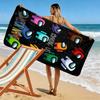 Custom Name Among Us Print Beach Towel, Large Soft Quick Dry Towel for Beach Camping Swimming -HE7