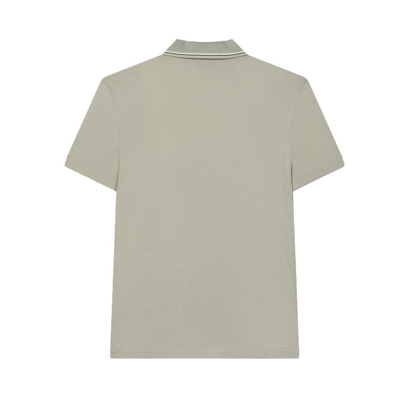 New FILA 2024 Fall Polo Shirt Men's Light Khaki F11M438109FLK