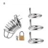 CB Male Chastity Cage Binding Tool Cock Cage Sex Toys for Men Rise of Loyalty Penis Ring Lock Wearable Chastity Cage for Outdoor