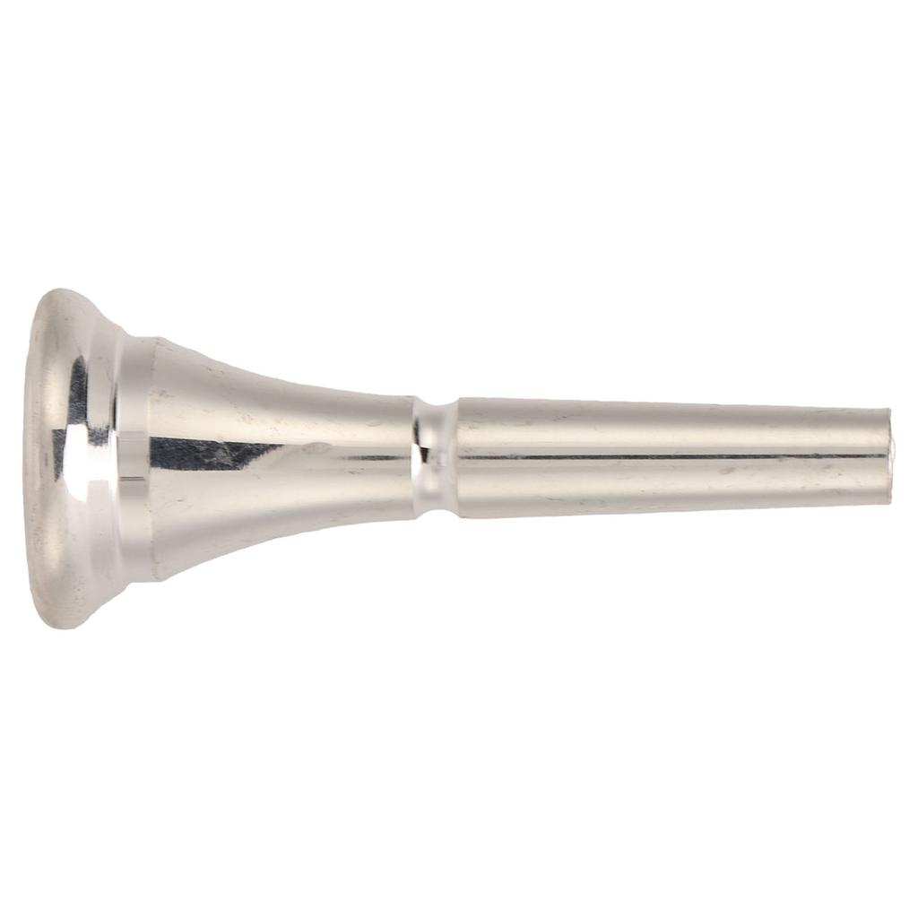 Horn Mouthpiece Replacement Brass French Horn Mouth Wind Instrument Accessories Silver Color