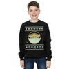 Star Wars Boys The Mandalorian The Child Christmas Sweatshirt