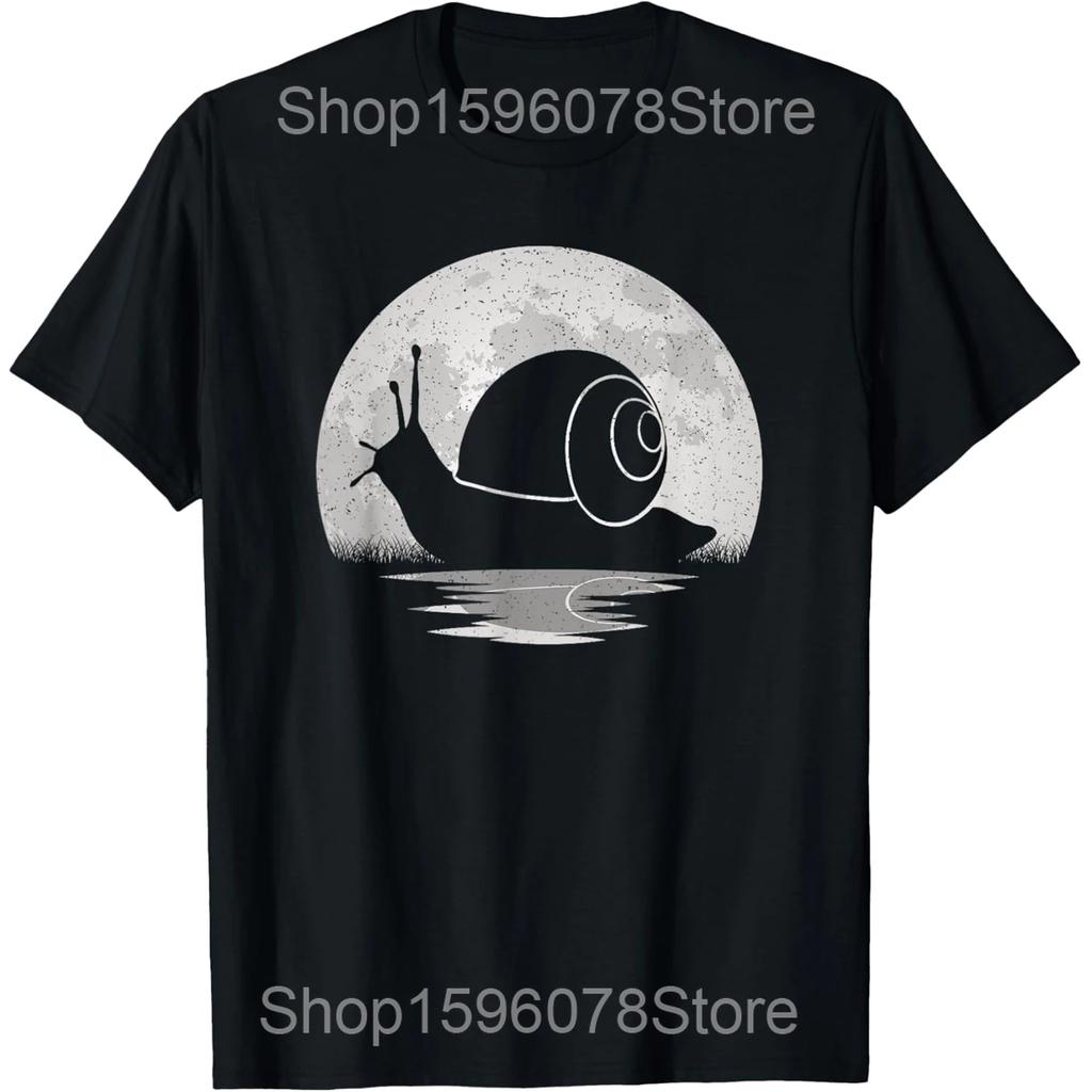 Snail Sacred Geometry Ratio Mathematicians Funny T Shirts Men Humor Streetwear Tee Shirt Short Sleeve Unisex Loose Clothing