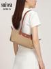 2026 Korean Style Baguette Shoulder Bag - Niche, Long-Handle Dumpling Design