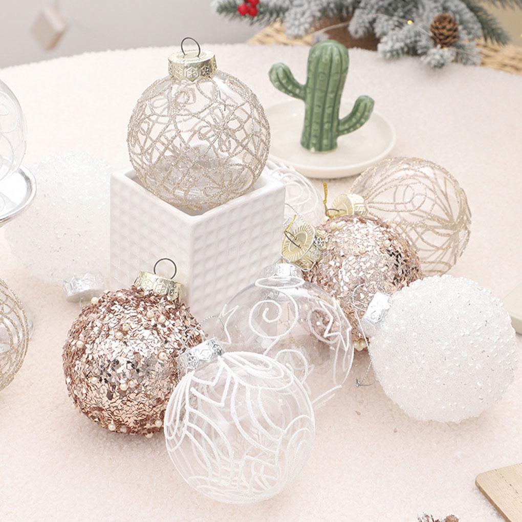 ABS Colorful Christmas Tree Ornaments For Festive Home Decor Christmas Decor Decoration Pendant