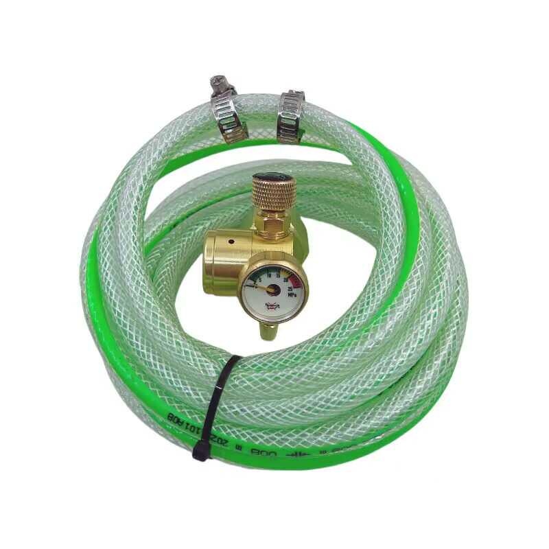 Aparat de sudat cu arc cu argon: Contor de gaz durabil, cu economie de energie, rezistent la șocuri, cu obturator de argon și reductor de presiune