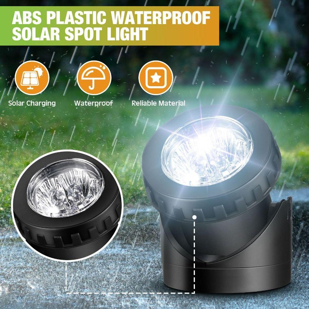 Auto On/Off LED Solar Underwater Lights 1.2V/3.7V Solar Underwater Lights Solar Lights Fish Tank