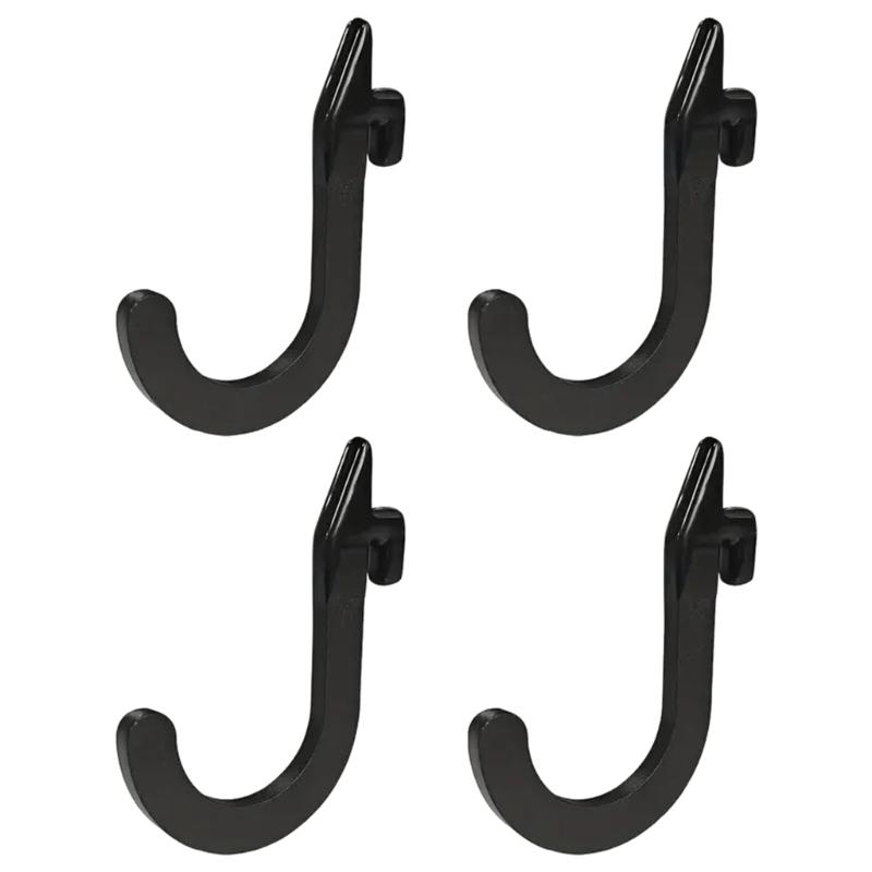 High Strengths J Hook For Power Rack 100kg Weight Capacity Without Tool Installation For Fitness Training Home Gym Use