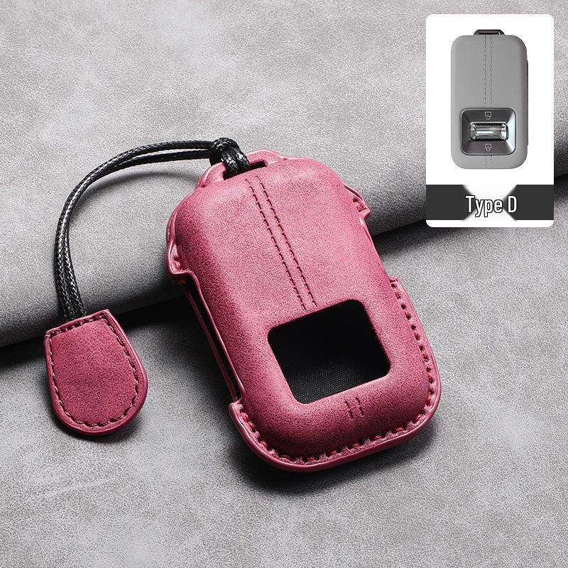 Lambskin Protective Case for Zeekr 001 Car Key - Scratch & Dirt Resistant