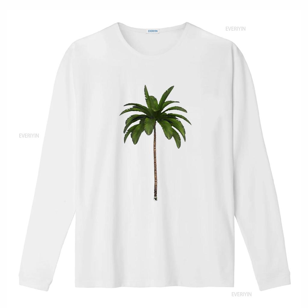 Tropical Palm Tree T Shirt vintage Washed Slightly graphic Soft streetwear Unisex Stylish designer clothes Casual Versatile