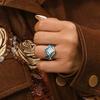 Gorgeous Luxury Rings for Women Wedding Engagement Accessories Unique Female Ring Fashion Jewelry Gifts