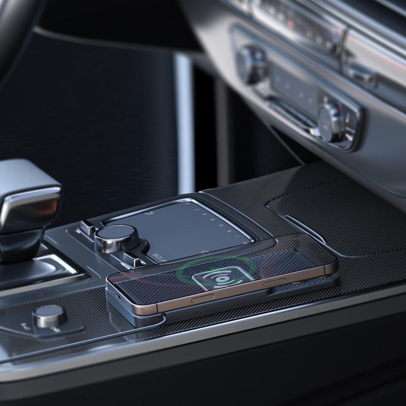 1M Long Wire USB/TYPE-C Quick Charging Mat Home Car Mobile Wireless Chargers Pad Charger Adapter Stand Phone Non-slip Holders