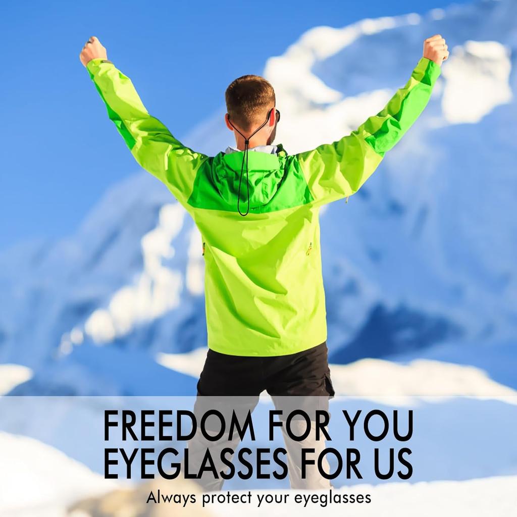 Eye Glasses Holder Strap - Sunglasses Straps Cords for Men Women - Eyeglass Holders Around Neck  String Lanyard Retainer