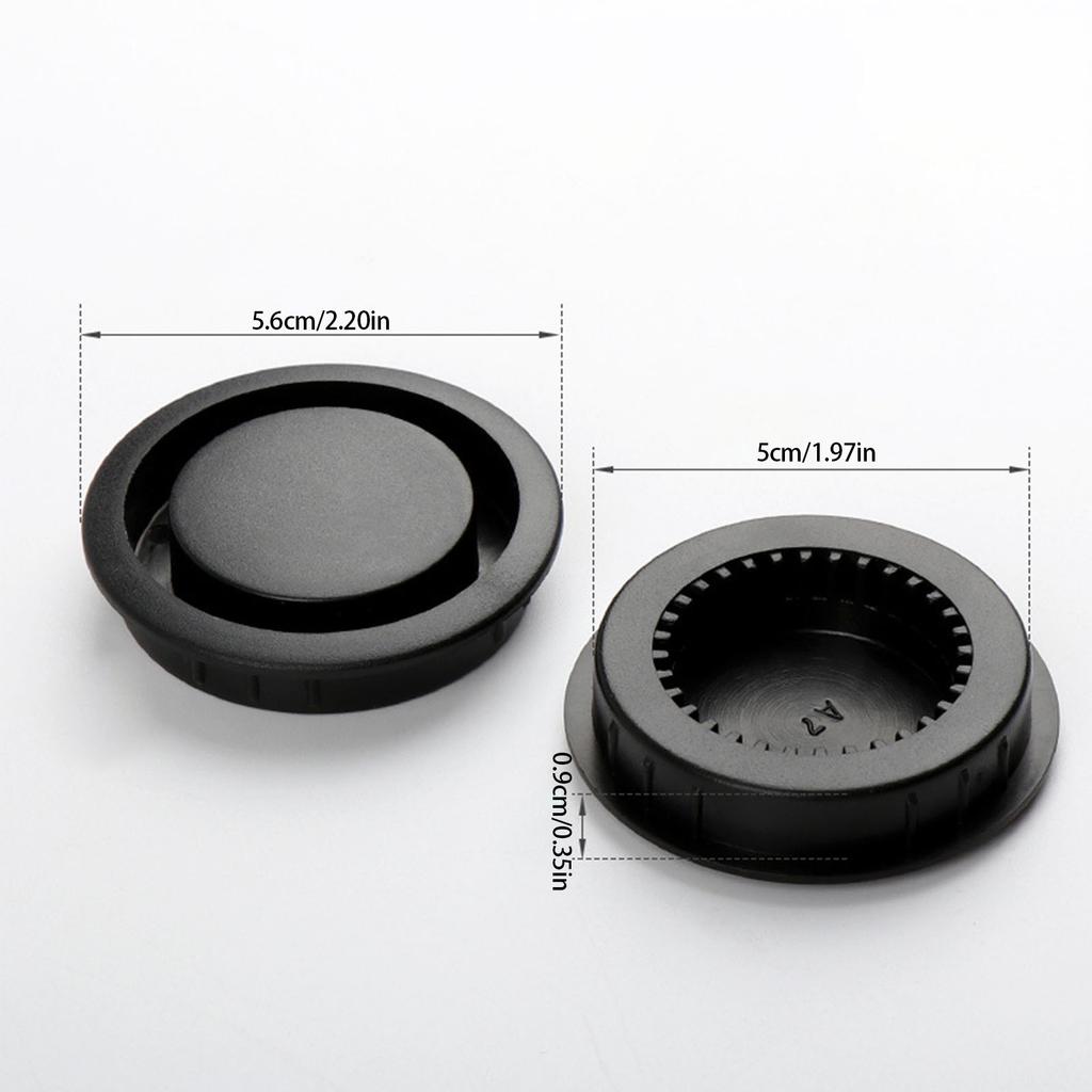 6PCS Kitchen Gas Stove Vent Covers Enhancing Aesthetic Appeal and Prevent Dust Entry Easy Installation and Remove