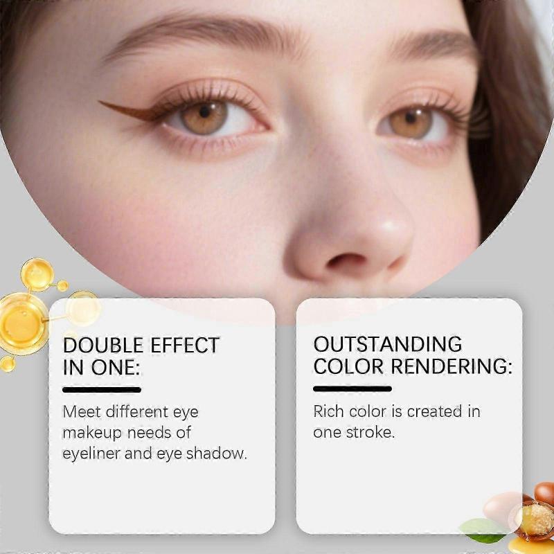 Shadow Liner 2 in 1 Eyeliner Eyeshadow - Waterproof & Smudge-Proof All-Day Wear, Glides Smoothly for Vibrant Color