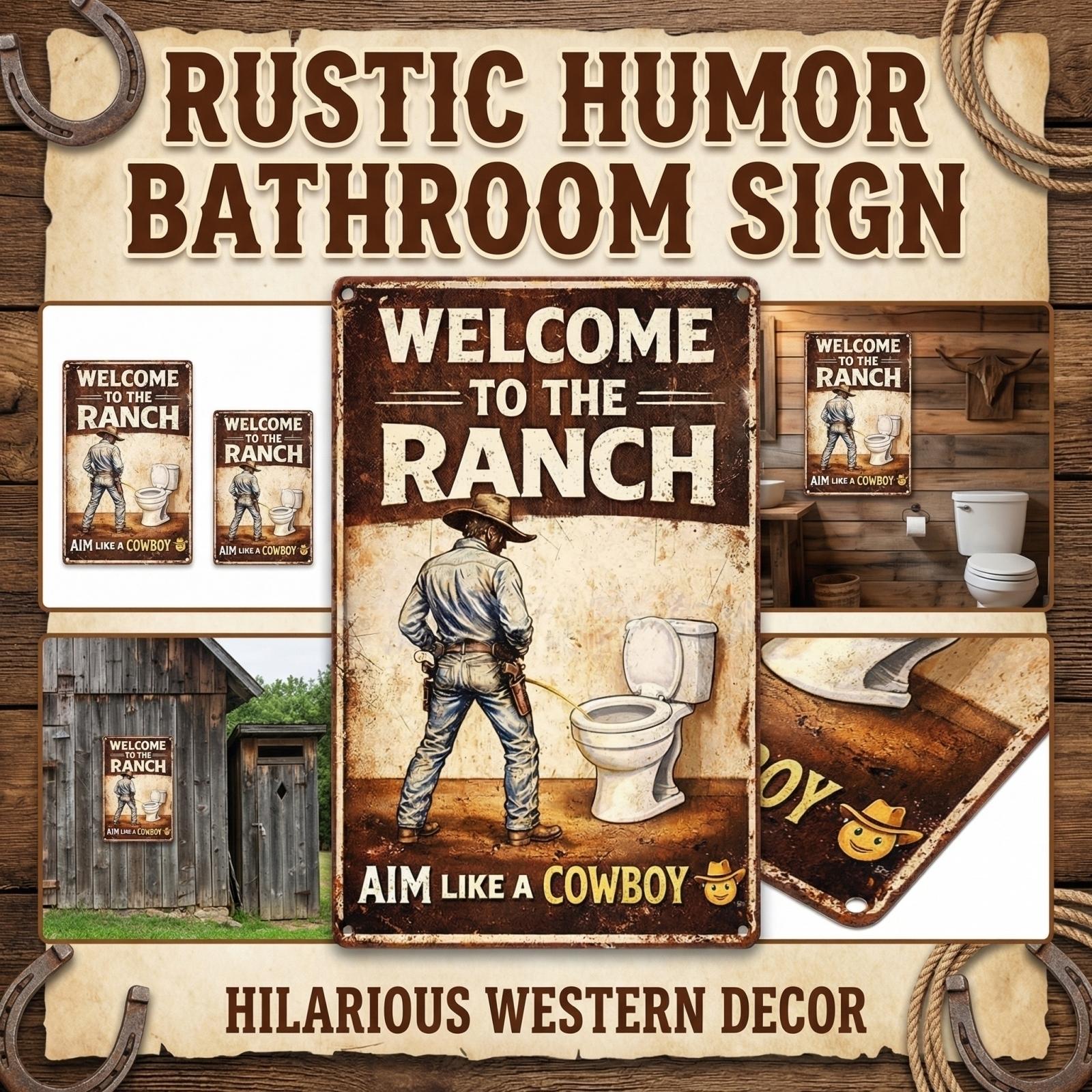 

Innovative, Quirky, Personalized Humorous Wall Signs And Bathroom Logos one size